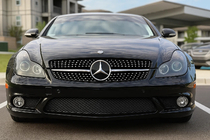 Mercedes CLS C219 2004–2010 Frontgrill (2008-2010, Diamantsølv) foto 1