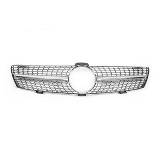 Frontgrill (2005-2008, Diamond Silver) Mercedes CLS C219 2004–2010 foto 2
