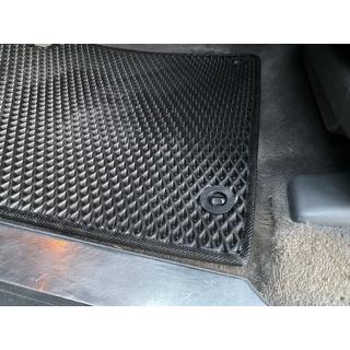 Polyurethan bilmåtter (2007-2012, EVA, sorte) Toyota Land Cruiser 200 2007–2021 foto 2