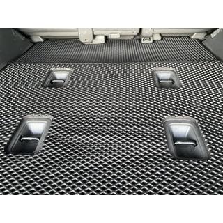 Bagagerumsmåtte 2 stk. (EVA, 7 sæder, sort) Toyota Land Cruiser 200 2007–2021 foto 3