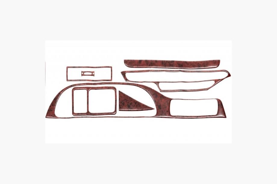 Peugeot Expert 1995–2007 UDSALG! Instrumentbordslister (Trælook) Image