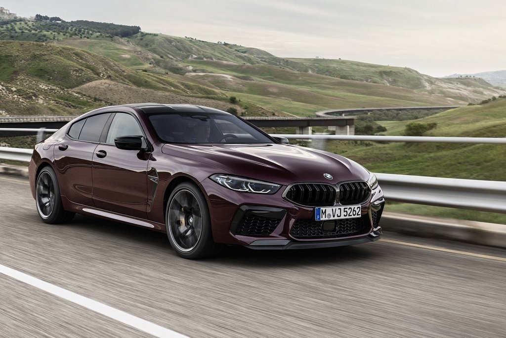Test af sports-sedanen BMW M8 Gran Coupe