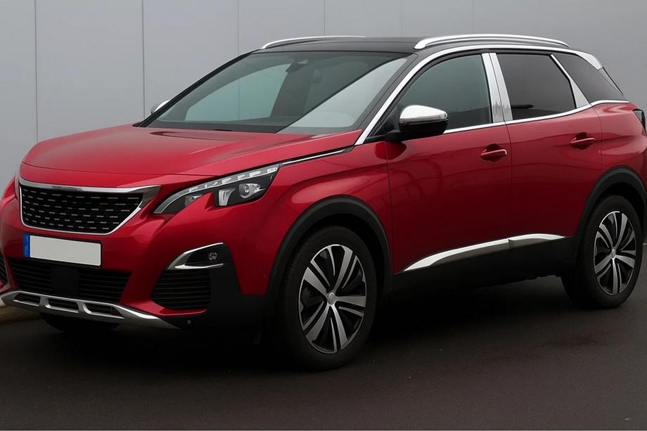 Peugeot 3008 2016–2023 Dørstolpebeklædning (rustfrit stål) Image