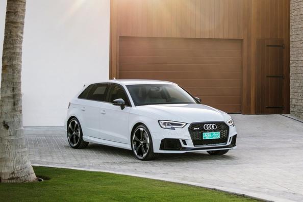 Test af den opladede Audi RS3 Sportback quattro-hatchback