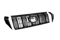 Toyota Land Cruiser Prado 150 2009–2023 Kølergitter 2017↗ sort OEM (med korte lameller) foto 3