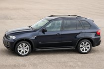 BMW X5 E70 2007–2013 Sidetrin Allmond Black (2 stk., aluminium) foto 1