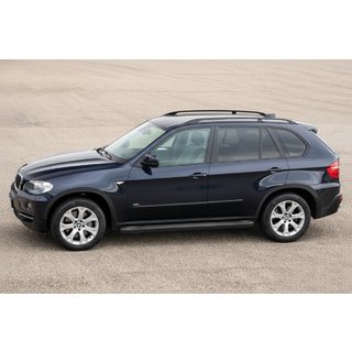 Sidetrin Allmond Black (2 stk., aluminium) BMW X5 E70 2007–2013 foto 1