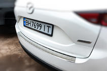 Mazda CX-5 2017–2025 Bagkofangerbeskytter Carmos (rustfrit stål) foto 3