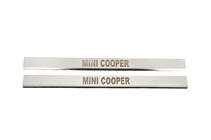 Mini Cooper R50/52/53 2000–2006 Dørtrinslister (Carmos, 2 stk., rustfrit stål) foto 2