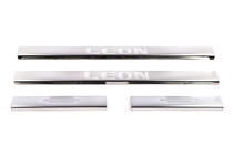 Seat Leon 2013–2020 Dørtrinslister Carmos V1 (4 stk., rustfrit stål) foto 2