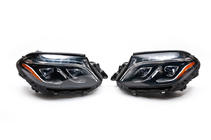 Mercedes GL/GLS class X166 2012–2019 Forlygter til GLS (2 stk., original Mercedes-Benz) foto 3