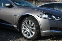 Jaguar XF 2009–2016 Skærmkantlister (4 stk., rustfrit stål) foto 2
