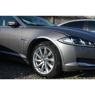 Skærmkantlister (4 stk., rustfrit stål) Jaguar XF 2009–2016 foto 2