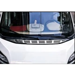 Luftudtagsafdækning (rustfrit stål) Fiat Ducato 2006–2025 foto 1