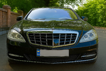 Mercedes S-Klasse W221 2005–2013 GT Panamericana kølergrill (2009-2013) foto 2