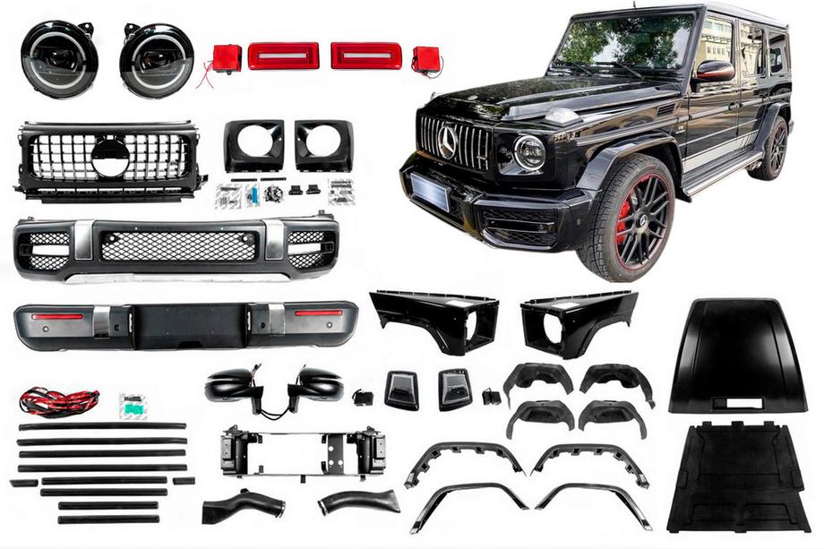 Mercedes G-Klasse W463 1990–2018 Restyling-kit til G63 AMG 2018 Image