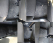 Mitsubishi Lancer X 2008– Polyuretan bilmåtter (EVA, sorte) foto 3