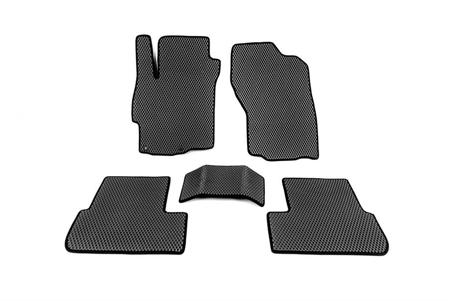 Mitsubishi Lancer X 2008– Polyuretan bilmåtter (EVA, sorte) Image