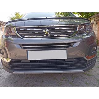 Grillbeklædning (rustfrit stål) Peugeot Partner/Rifter 2019– foto 2