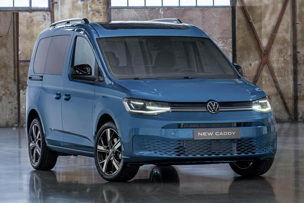 Ny generation af Volkswagen Caddy kompakt MPV til passagerer