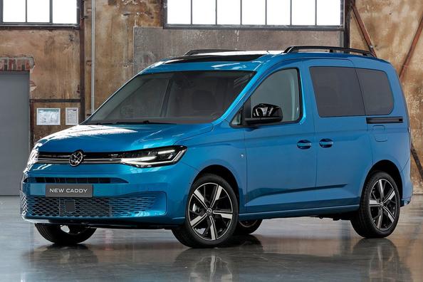 Ny generation af Volkswagen Caddy kompakt MPV til passagerer