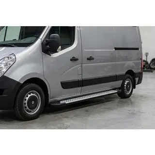 X5-type sidetrin (2 stk., aluminium) foto 1