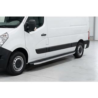 Sidetrin Fullmond (2 stk., aluminium) Nissan NV400 2010–2024 foto 1