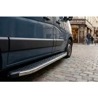 Sidetrin Black Line (2 stk., aluminium) foto 1