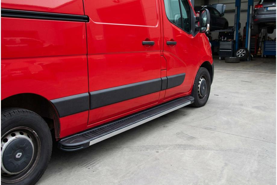 Opel Movano 2010–2021 Sidestrin Maya V1 (2 stk., aluminium) Image