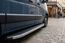 Renault Master 2011–2023 Sideskridt BlackLine (2 stk., aluminium) foto 1