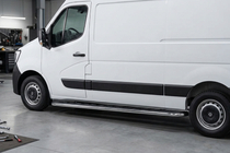 Opel Movano 2010–2021 Sidestrin Maydos V1 (2 stk., aluminium) foto 1