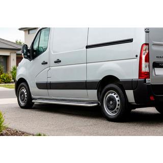 Sidetrin Maydos V2 (2 stk., aluminium) Opel Movano 2010–2021 foto 1