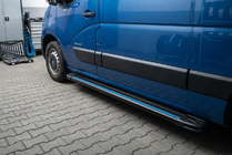 Renault Master 2011–2023 Maya Blue sidetrin (2 stk., aluminium) foto 1