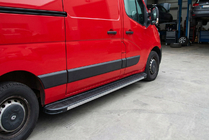 Renault Master 2011–2023 Sidestrin Maya V1 (2 stk., aluminium) foto 1