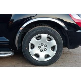 Skærmkantlister (4 stk., rustfrit stål) Chrysler PT Cruiser 2000–2010 foto 3