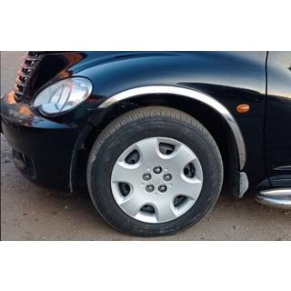 Skærmkantlister (4 stk., rustfrit stål) Chrysler PT Cruiser 2000–2010 foto 2