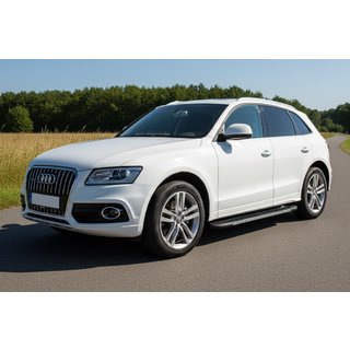 Sidetrin Bosphorus Grey (2 stk., aluminium) Audi Q5 2008–2017 foto 1
