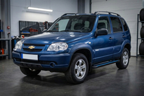 Chevrolet Niva 1998–2020 Maya Blue sidetrin (2 stk., aluminium) foto 1
