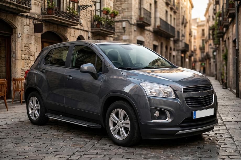 Chevrolet Trax 2012–2023 Sidetrin Bosphorus Grey (2 stk., aluminium) Image