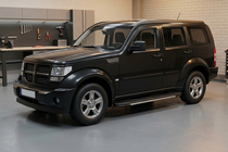 Dodge Nitro 2006–2011 Sidetrin Bosphorus Grey (2 stk., aluminium) foto 1