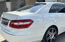 Mercedes E-class W212 2009–2016 Bagrudespoiler AMG E63 (ABS, klar til lakering) foto 3