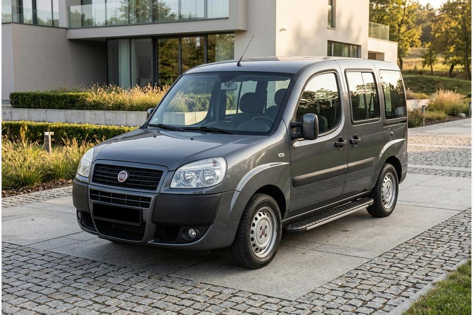Fiat Doblo I 2005–2010 Sidetrin Bosphorus Grey (2 stk., aluminium) Image
