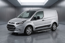 Ford Connect 2014–2021 Sidetrin Bosphorus Grey (2 stk., aluminium) Standard base foto 1