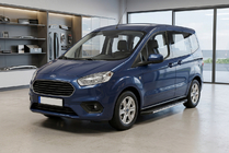 Ford Courier 2014–2023 Sidetrin Bosphorus Grey (2 stk., aluminium) foto 1
