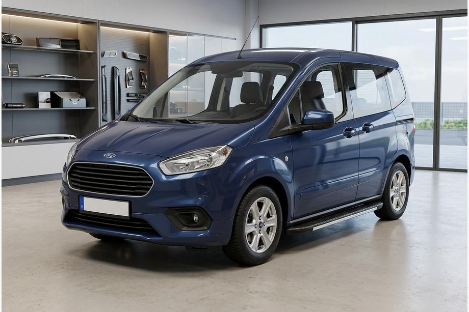 Ford Courier 2014–2023 Sidetrin Bosphorus Grey (2 stk., aluminium) Image