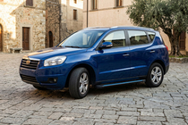 Geely Emgrand X7 2011– Maya Blue sidetrin (2 stk., aluminium) foto 1