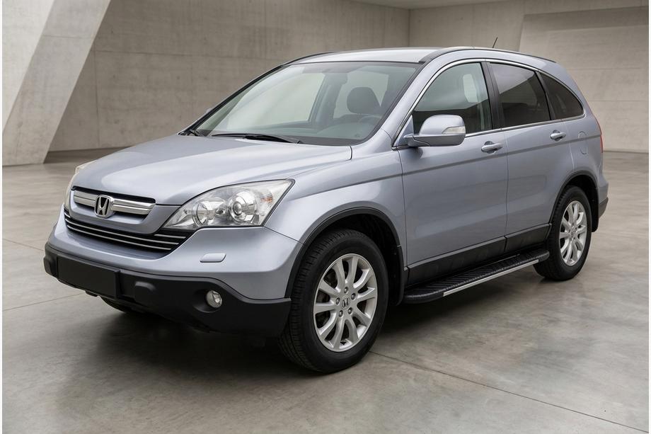 Honda CRV 2007–2011 Sidetrin Bosphorus Grey (2 stk., aluminium) Image
