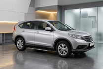 Honda CRV 2012–2016 Sidetrin Bosphorus Grey (2 stk., aluminium) foto 1