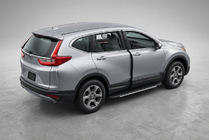 Honda CRV 2017–2022 Sidetrin Bosphorus Grey (2 stk., aluminium) foto 1