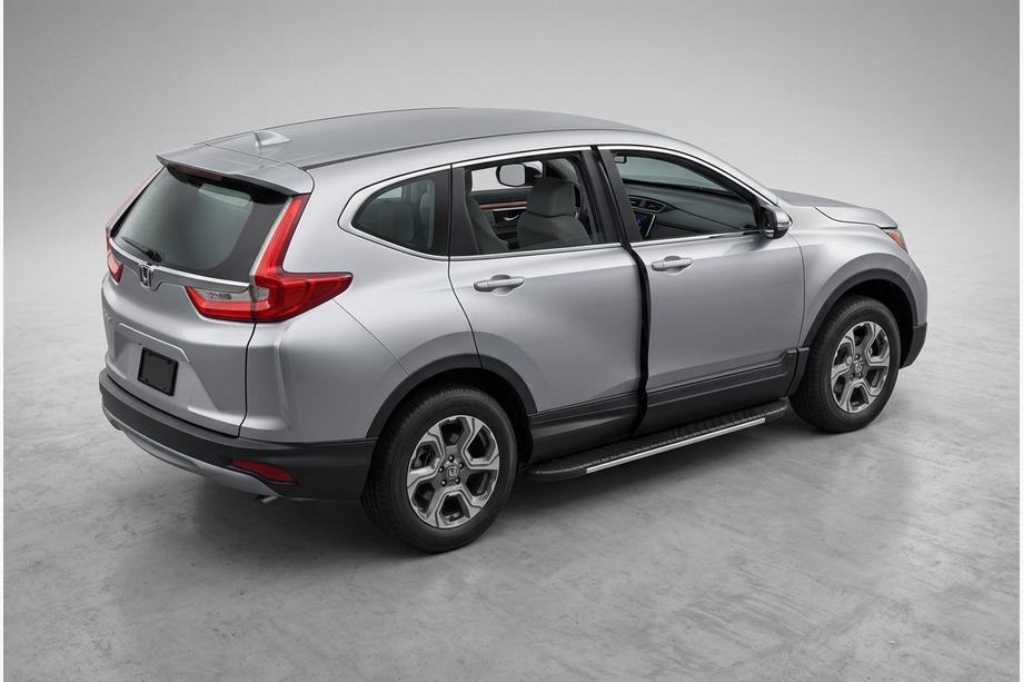Honda CRV 2017–2022 Sidetrin Bosphorus Grey (2 stk., aluminium) Image